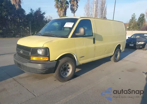 2005 Chevrolet Express z USA, uszkodzony, nr VIN 1GCGG25U551122288